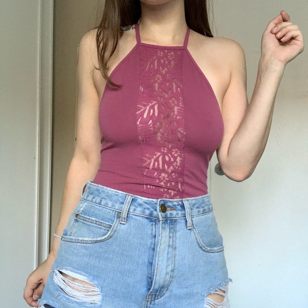 Victoria’s Secret PINK Halter Bodysuit